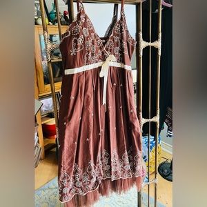 Sweet embroidered sundress